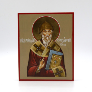 Спиридон Тримифунтский святитель, писанная икона