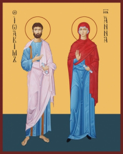 Икона Иоаким и Анна праведные богоотцы (АРТ.00069)
