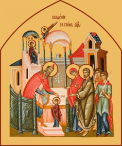 Икона Введение во храм Пресвятой Богородицы (АРТ.06674)