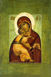 Икона Владимирская икона Божией Матери (АРТ.02009)