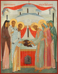 Икона Положение пояса и ризы Богоматери (АРТ.06698)