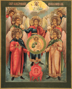 Икона Собор Архангела Михаила (АРТ.01606)