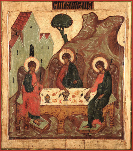 Икона Святая Троица (АРТ.01407)