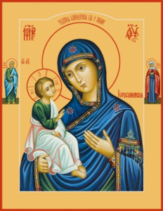 Икона Иерусалимская икона Божией Матери (АРТ.00365)