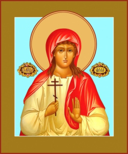 Икона Алла Готфская мученица (АРТ.06567)