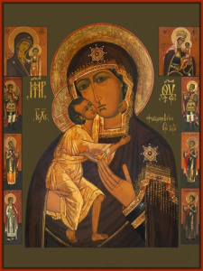 Икона Феодоровская икона Божией Матери (АРТ.06239)