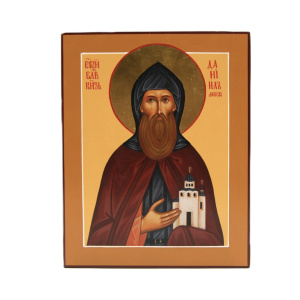 Св. Даниил Московский, писаная икона