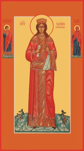 Икона Елена Сербская благоверная княгиня (АРТ.06889)