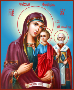 Икона Оковецкая икона Божией Матери (АРТ.м0597)