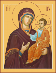 Икона Иверская икона Божией Матери (АРТ.04236)