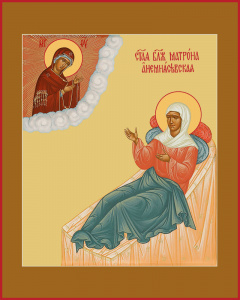 Икона Матрона Анемнясевская блаженная (АРТ.04814)