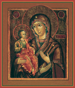 Икона Троеручица икона Божией Матери (АРТ.02091)