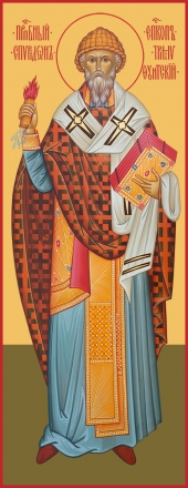 Икона Спиридон Тримифунтский святитель (АРТ.06746)