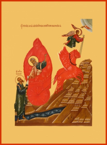 Икона Илия пророк (АРТ.00482)