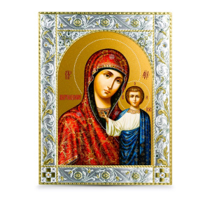 Икона Казанская икона Божией Матери в рамке