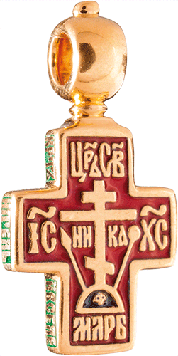 Крест «КРЕСТИЛЬНЫЙ» (старообрядческий детский) 