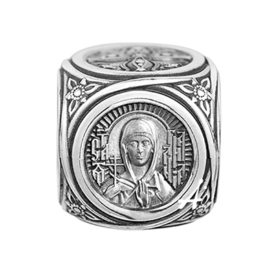 Бусина «Святая мученица Галина Коринфская. Молитва» 