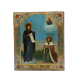 Икона Божией Матери Боголюбская, середина 19 века