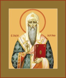 Икона Алексий, митрополит Московский, святитель, чудотворец (АРТ.00722)