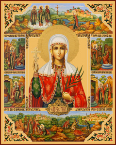 Икона Валентина Кесарийская (Палестинская), Мученица, дева (АРТ.04572)