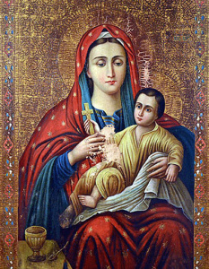 Икона Козельщанская икона Божией Матери (АРТ.м0179)
