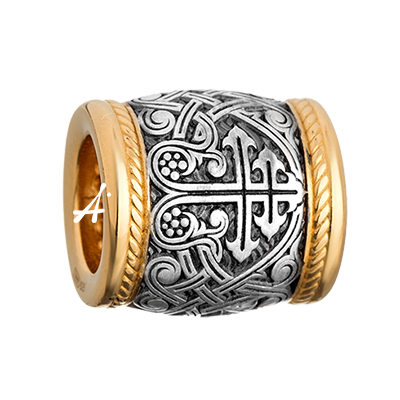 Бусина «Процветший Крест»