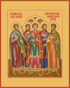 Икона Собор мучеников Кесарийских (АРТ.04684)