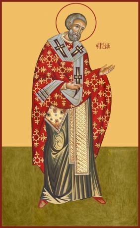 Икона Николай чудотворец, архиепископ Мир Ликийских, святитель (АРТ.00789)