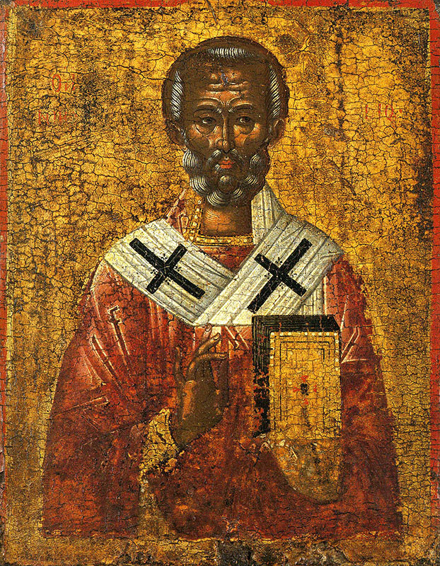 Икона Николай чудотворец, архиепископ Мир Ликийских, святитель (АРТ.03495)