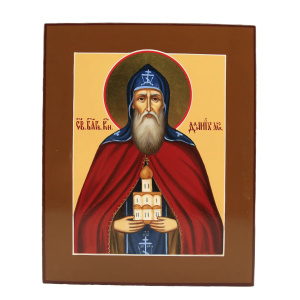 Св. Князь Даниил Московский, писаная икона