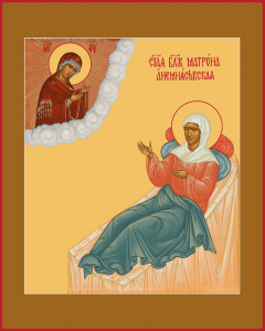 Икона Матрона Анемнясевская блаженная (АРТ.м0388)