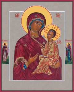 Икона Хлебенная икона Божией Матери (АРТ.06233)