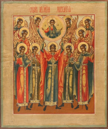 Икона Собор Архангела Михаила (АРТ.00177)