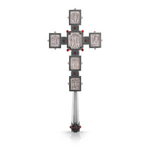 Напрестольный крест из серебра