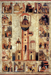 Икона Симеон Столпник преподобный (АРТ.03415)