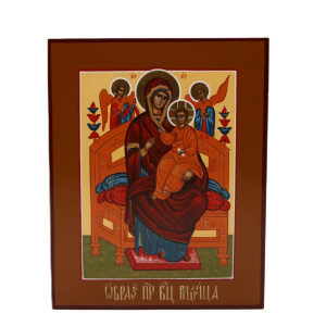 Всецарица, икона Божией Матери, писаная икона