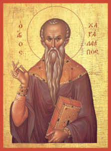 Икона Харалампий священномученик (АРТ.06768)