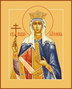 Икона Елена равноапостольная царица (АРТ.00442)