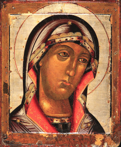 Икона Деисусная икона Божией Матери (АРТ.02006)