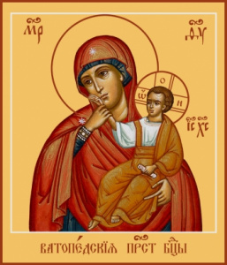 Икона Ватопедская икона Божией Матери (АРТ.06288)