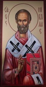 Икона Николай чудотворец, архиепископ Мир Ликийских, святитель