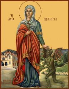 Икона Марина великомученица (АРТ.00996)