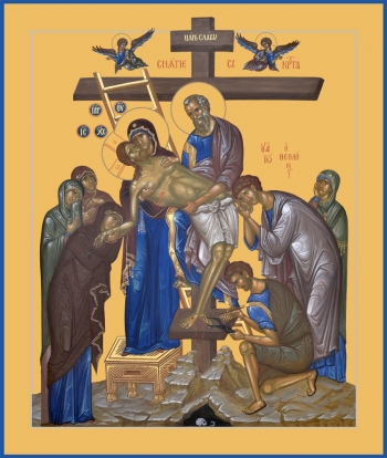 Икона Снятие с креста (АРТ.06610)