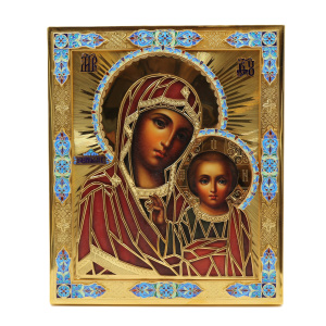 Казанская икона Божией Матери, писаная икона