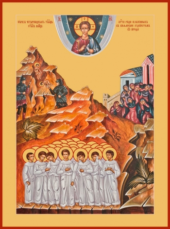 Икона Вифлеемские младенцы мученики (АРТ.00687)