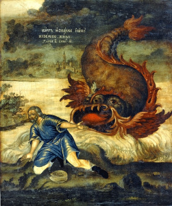 Икона Иона пророк (АРТ.м0292)
