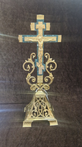 Крест настольный