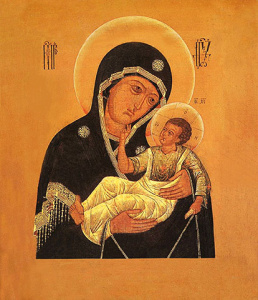 Икона Словенская икона Божией Матери (АРТ.м0173)