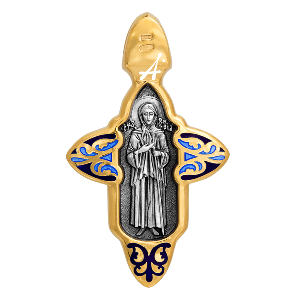 «Распятие. Св. блж. Ксения Петербургская»