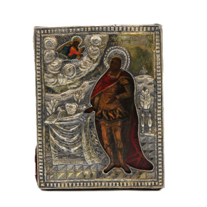 икона св.блг.кн. Александр Невский 18 век